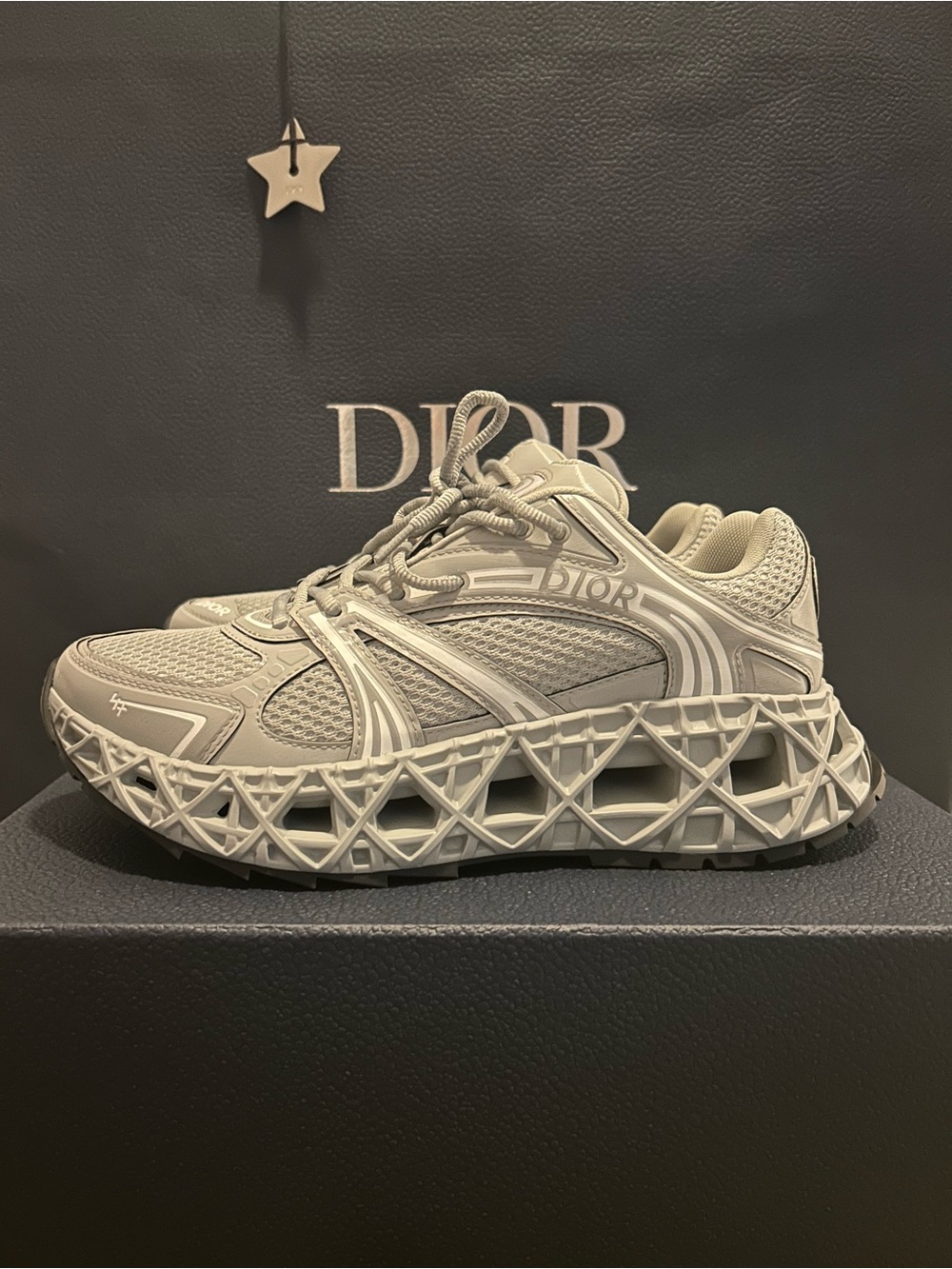 Dior NXXT 35 Grey Sneaker Size 43